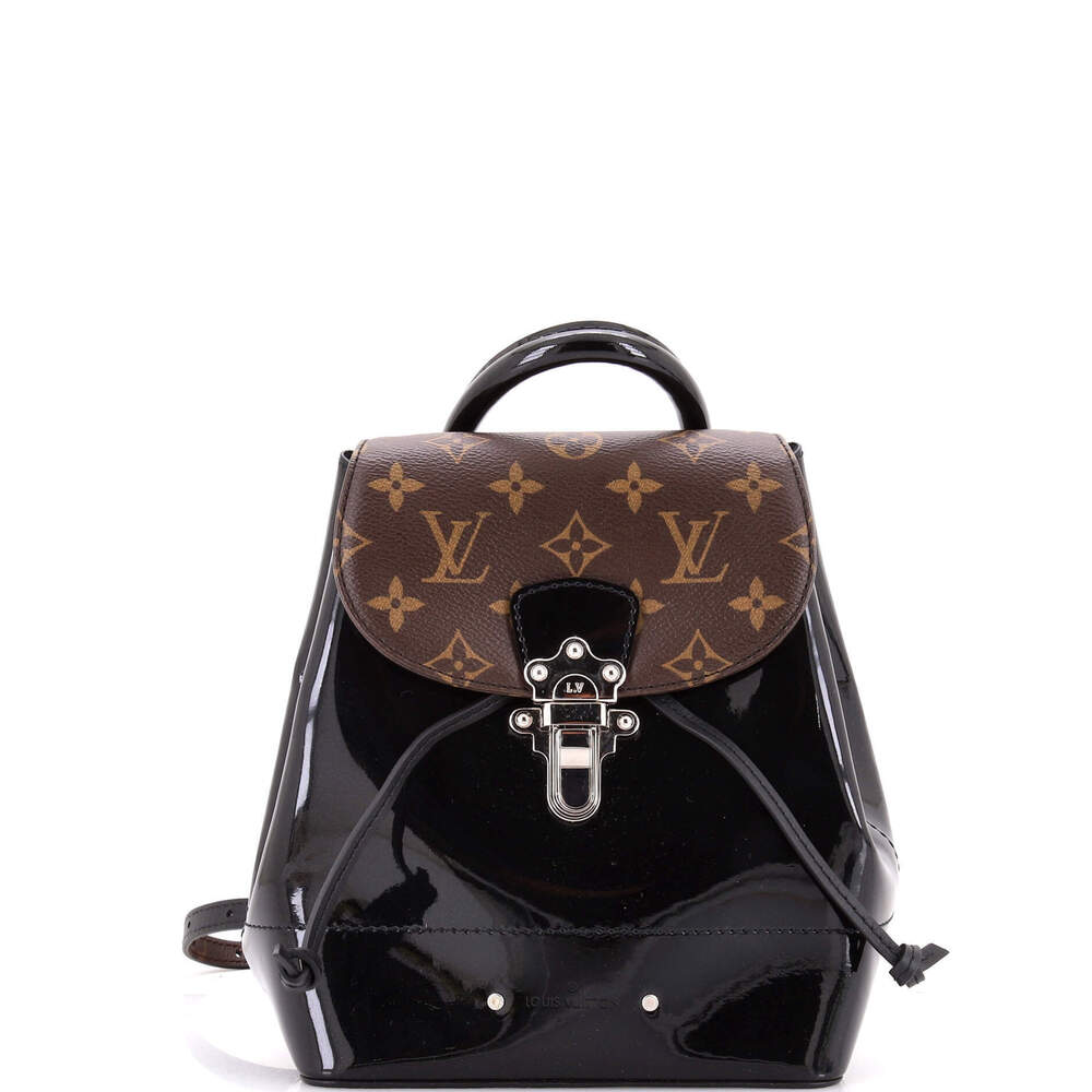 Louis Vuitton Hot Springs Backpack Vernis with Monogram Canvas